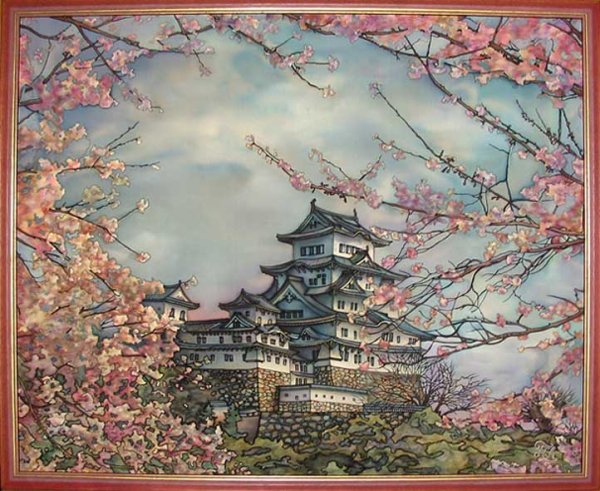 Холодный батик Япония