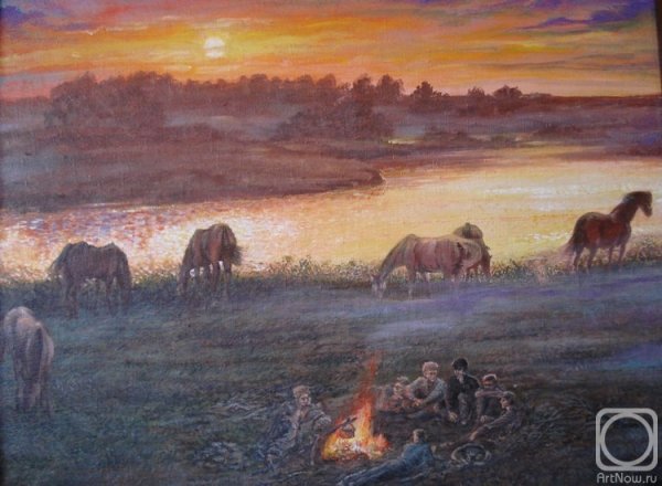 Картина Бежин луг