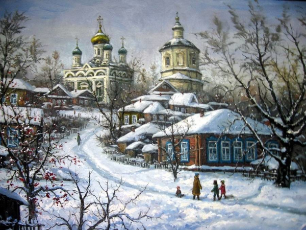 Сергей Хананин зимние пейзажи