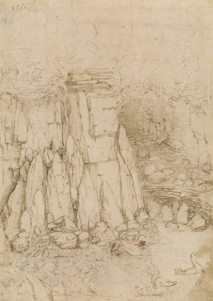 Леонардо да Винчи картины пейзажи