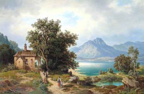 Леонардо да Винчи картины пейзажи