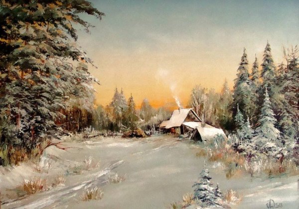 Художник - пейзажист Виталий Зайцев