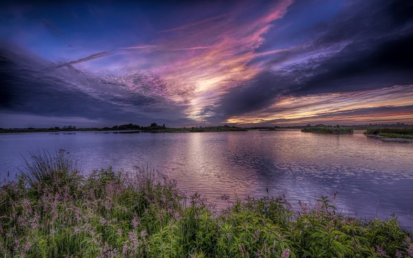 Пейзаж рассвет