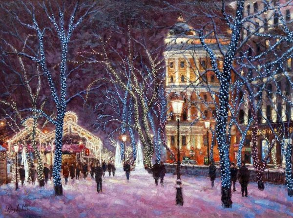 Новый год на улице