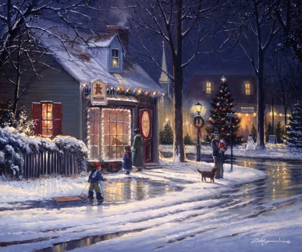 Новогодняя улица