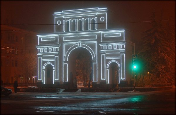 Городской пейзаж Ставрополь