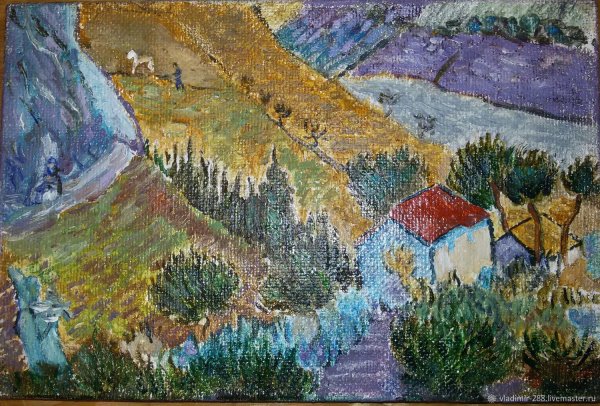 Ван Гог картины поле