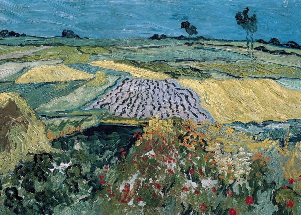 Пейзаж в овере после дождя 1890