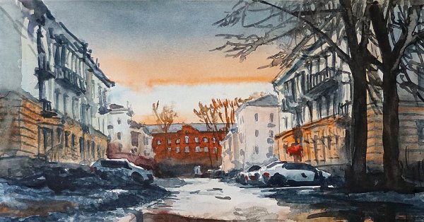 Акварель Новокузнецк