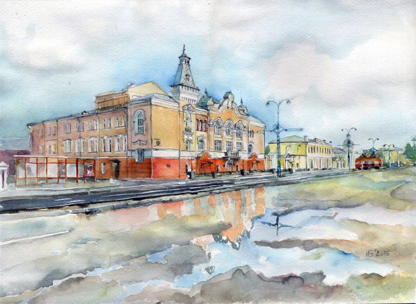 Акварель Барнаул