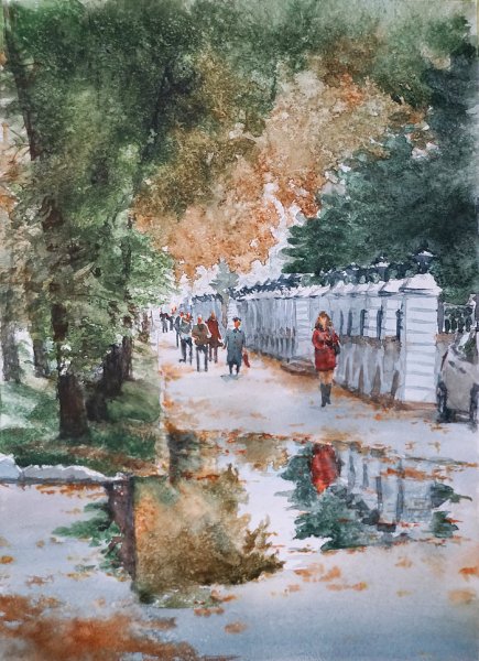 Акварельные сюжеты