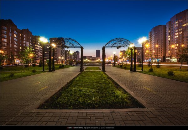 Пейзаж города Кемерово