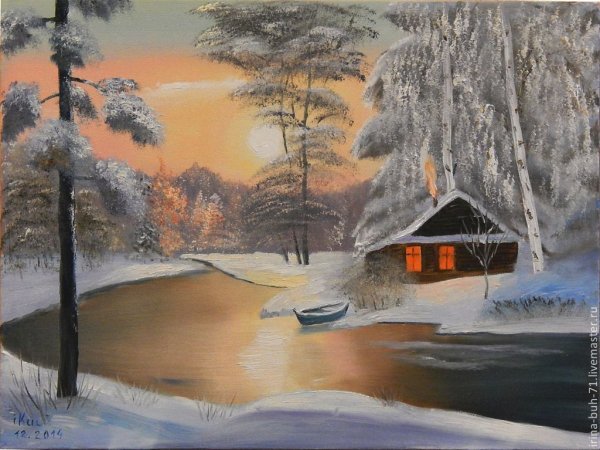 Картины художника Terry Redlin Рождество