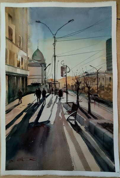 Читинский художник Артем Тарасов