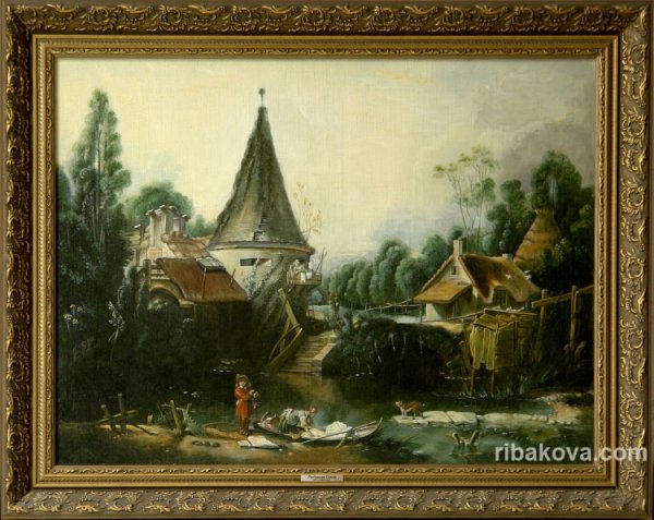 Пейзаж в окрестностях Бове Эрмитаж, Санкт-Петербург