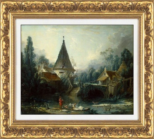 Франсуа Буше пейзаж в окрестностях Бове