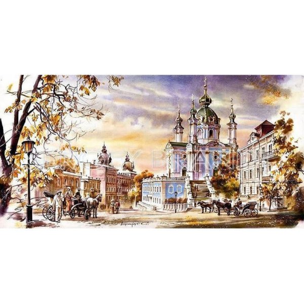 Художник Брандт Сергей Брандт Андреевская Церковь