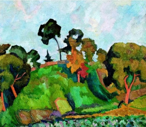 Роберт Рафаилович Фальк пейзажи