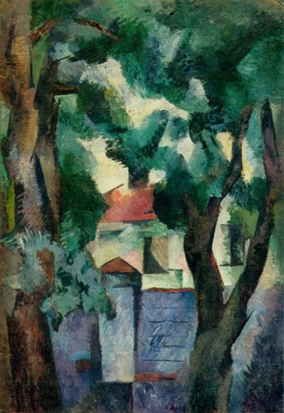 Роберт Рафаилович Фальк пасмурный день Хотьково