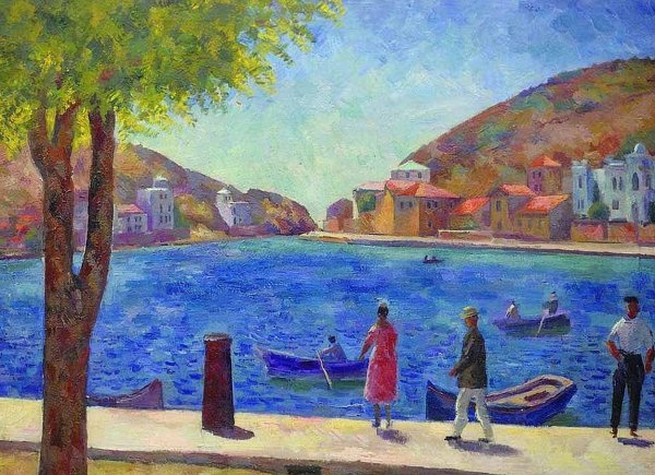 Роберт Фальк автопортрет