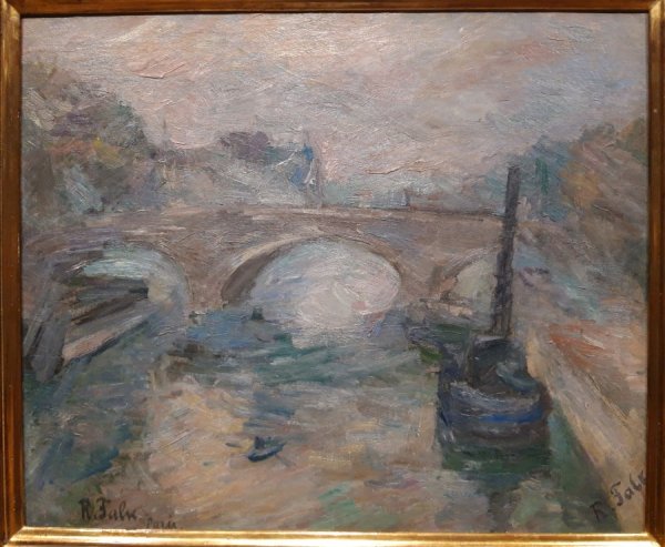 Роберт Фальк пейзаж Старая Руза 1913