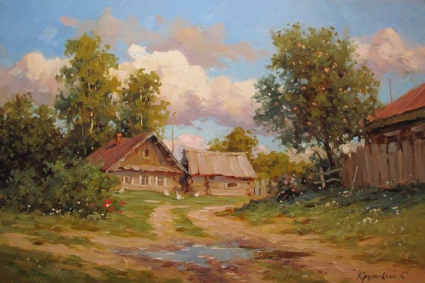 Живопись маслом Крупский Сергей