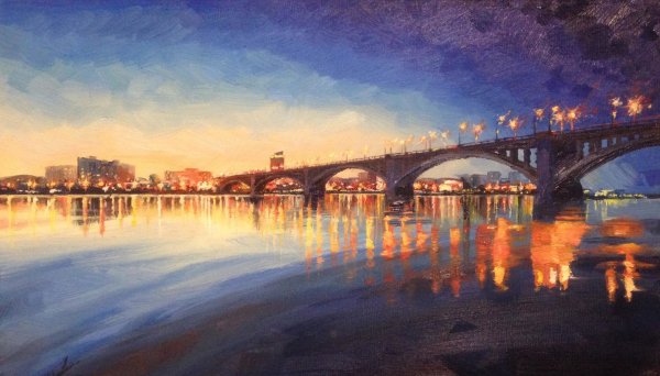 Художники Красноярск Енисей живопись