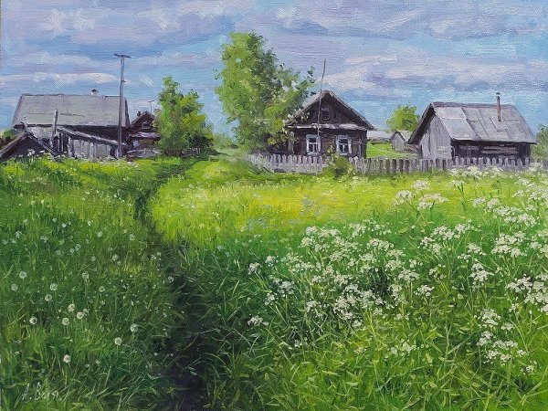 Летние пейзажи Светланы Грохотовой
