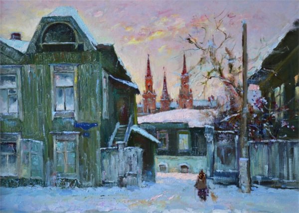 Борис Ряузов художник двор Сурикова