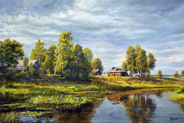 Художник Сергей Курицын пейзажи