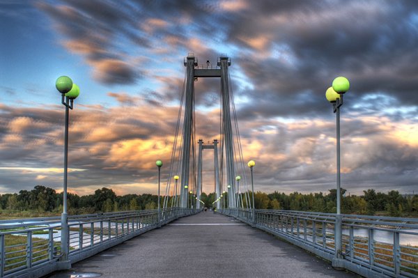 Красивые городские пейзажи Красноярска
