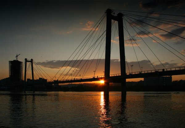 Красноярск пейзаж города