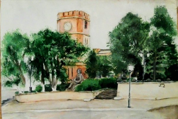 Городской пейзаж Оренбург