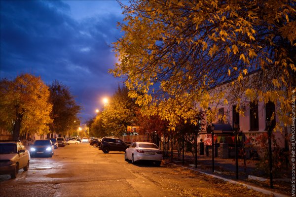 Советская Оренбург осень