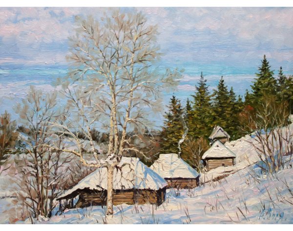 Живопись Воля Александр Григорьевич зима