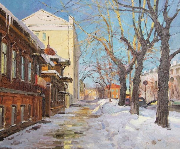 Ефремов Алексей городской пейзаж