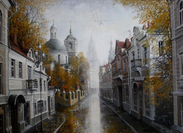 Александр Стародубов. Старая Москва. Арбат