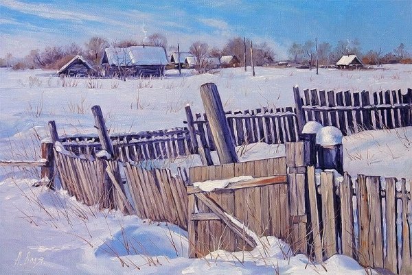 Картины пейзаж Александр Воля