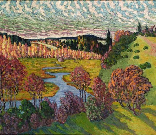 Эстонский художник Конрад Мяги