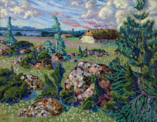 Эстонский художник Конрад Мяги