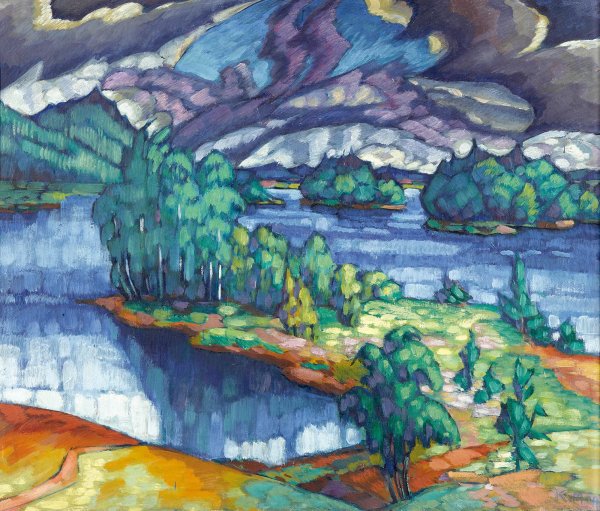 Конрад Мяги картины