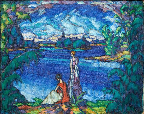 Эстонский художник Конрад Мяги