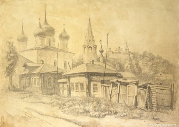 Пейзажи Гороховец Графика