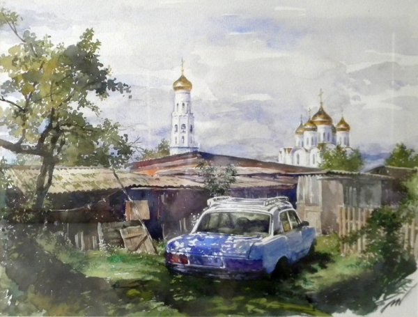 Михаил Нехайчик акварели