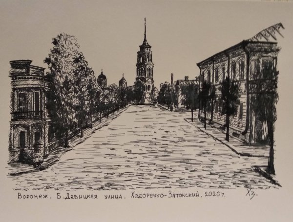 Девицкая улица Воронеж