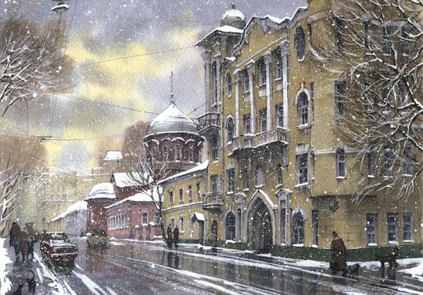 Художник Михаил Колесников Москва