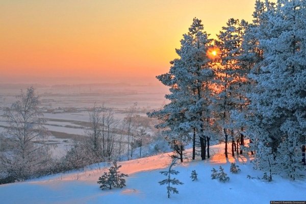 Зимние пейзажи средней полосы России