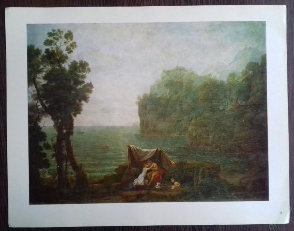 Асис и Галатея Клод Лоррен картина