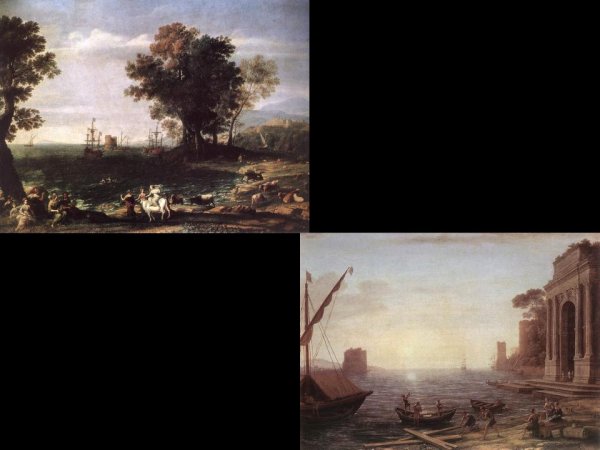 Клод Лоррен Римский пейзаж