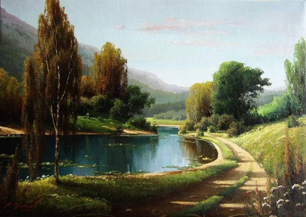 Реализм в живописи пейзаж